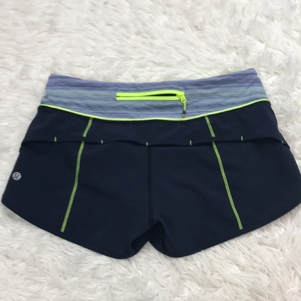 Lululemon Run: Speed Short Inkwell / Ray